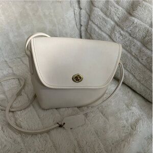 Vintage Coach Quincy Flap Crossbody Bag